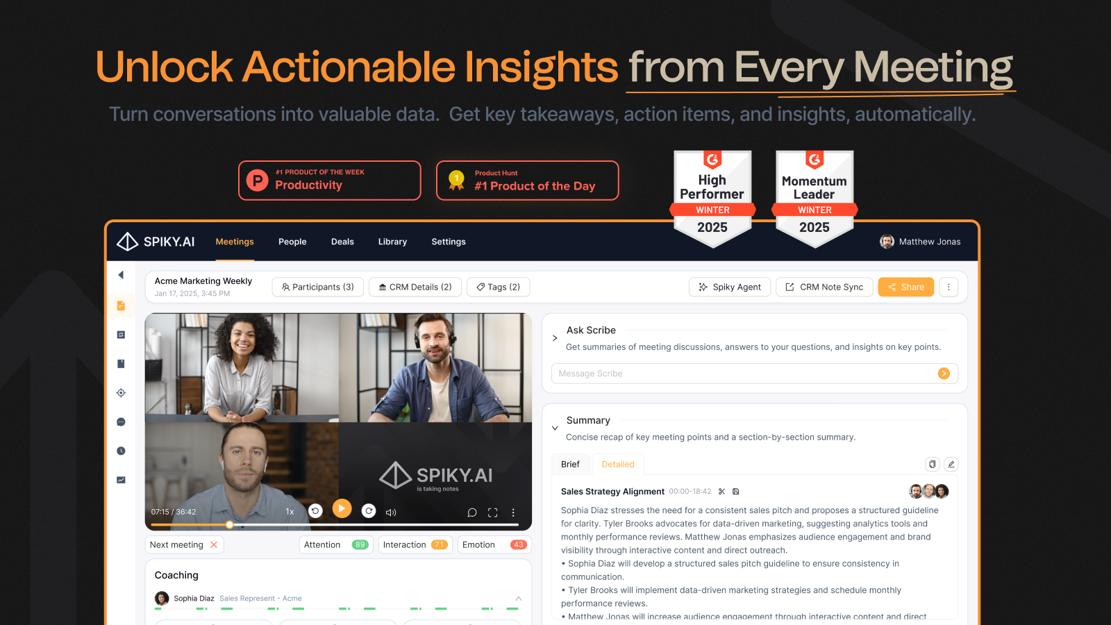 Turn conversations into valuable data
